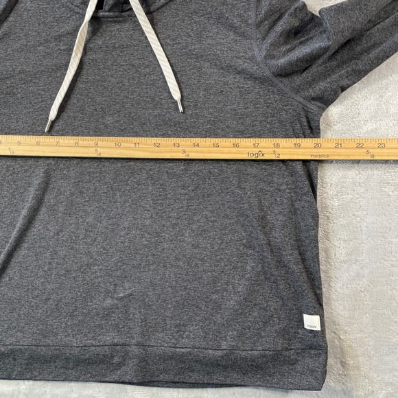 Vuori Dark Gray Hoodie - Picture 4 of 8